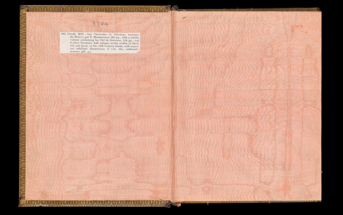 Clavicules de Salomon, vol. 2, Wellcome Collection