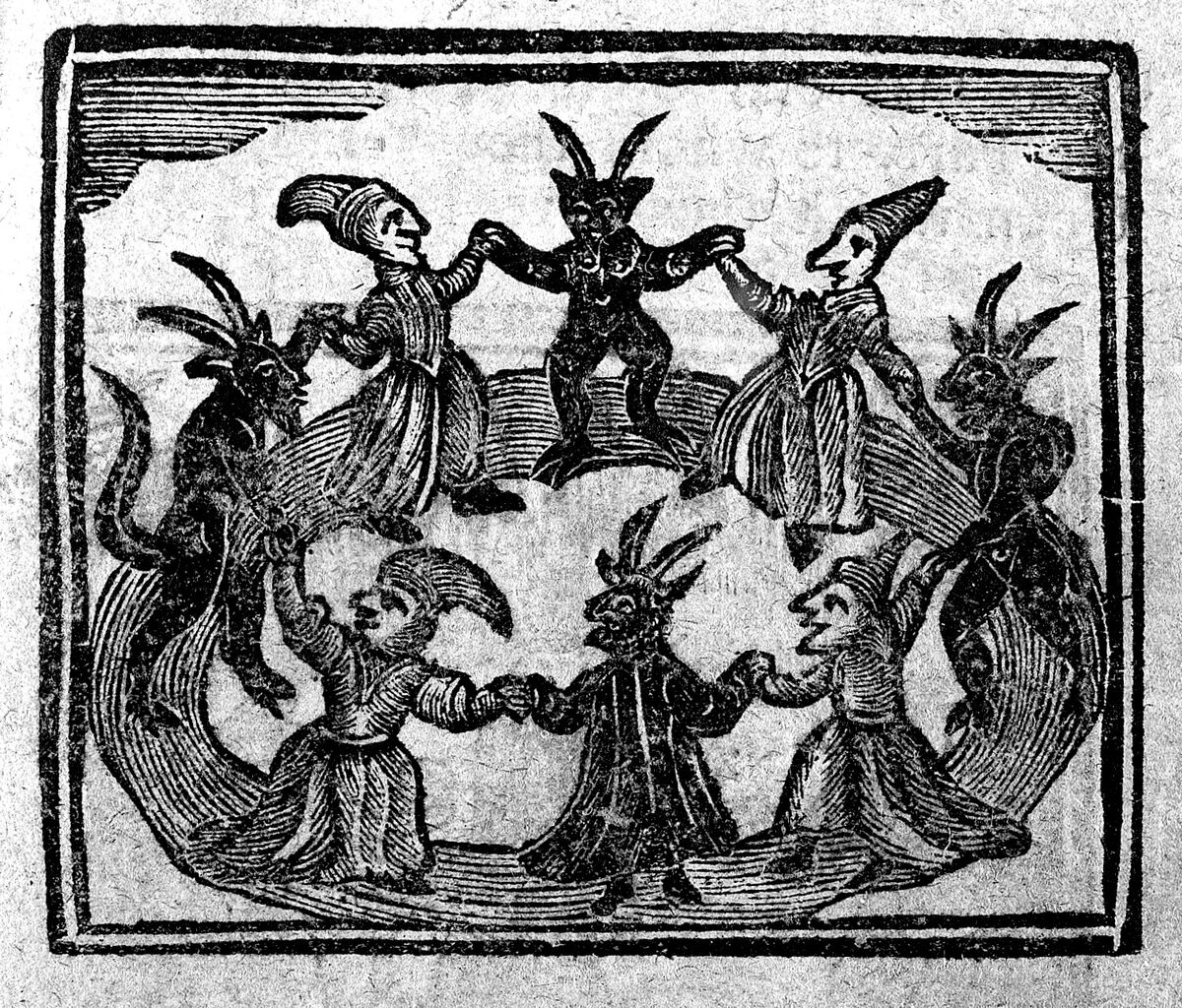 Woodcut from The History of Witches and Wizards, 1720, Wellcome Collection